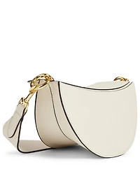 Doris Leather And Suede Bag
