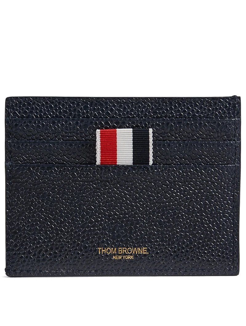Airmail Printed Leather Card Holder