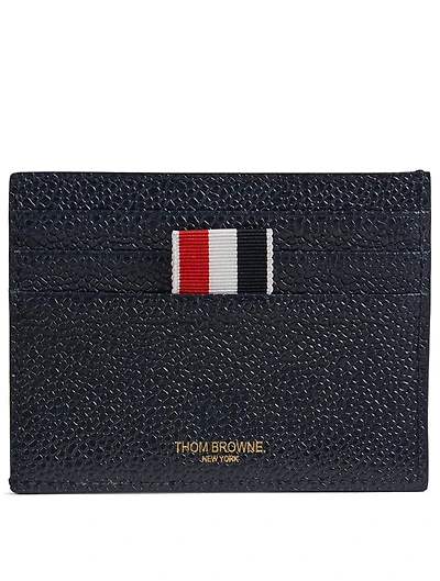 Airmail Printed Leather Card Holder