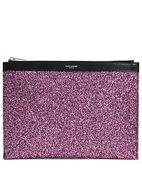 Glitter Leather Mini Tablet Holder