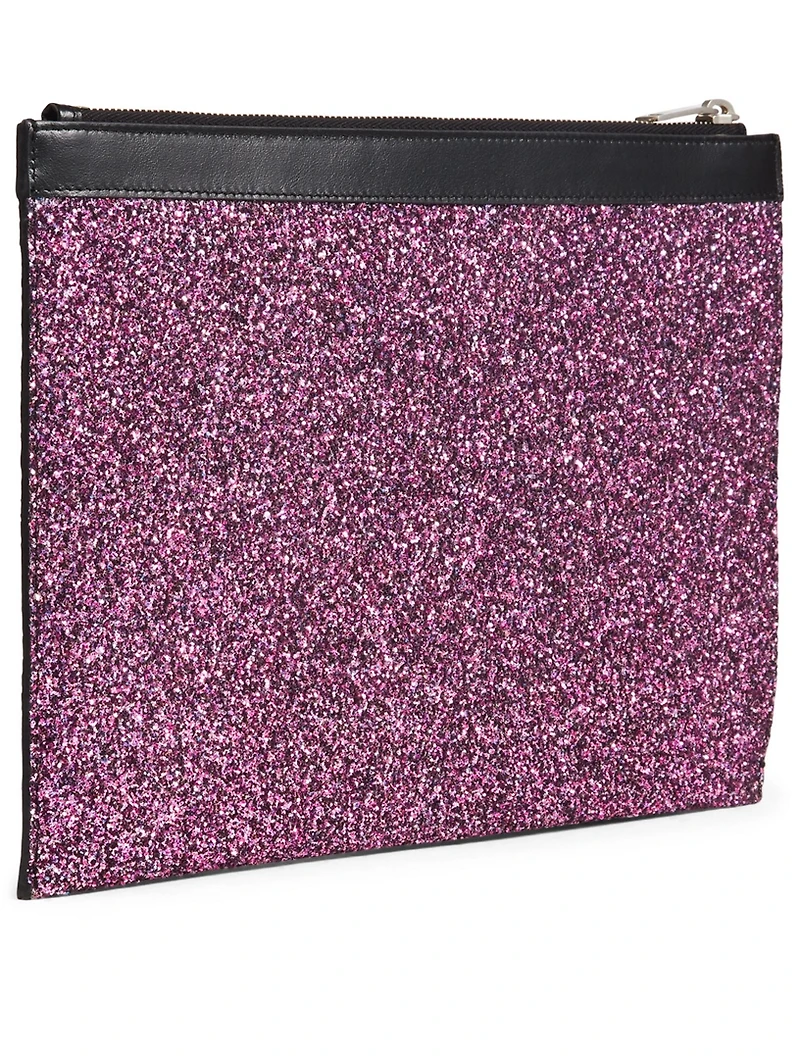 Glitter Leather Mini Tablet Holder
