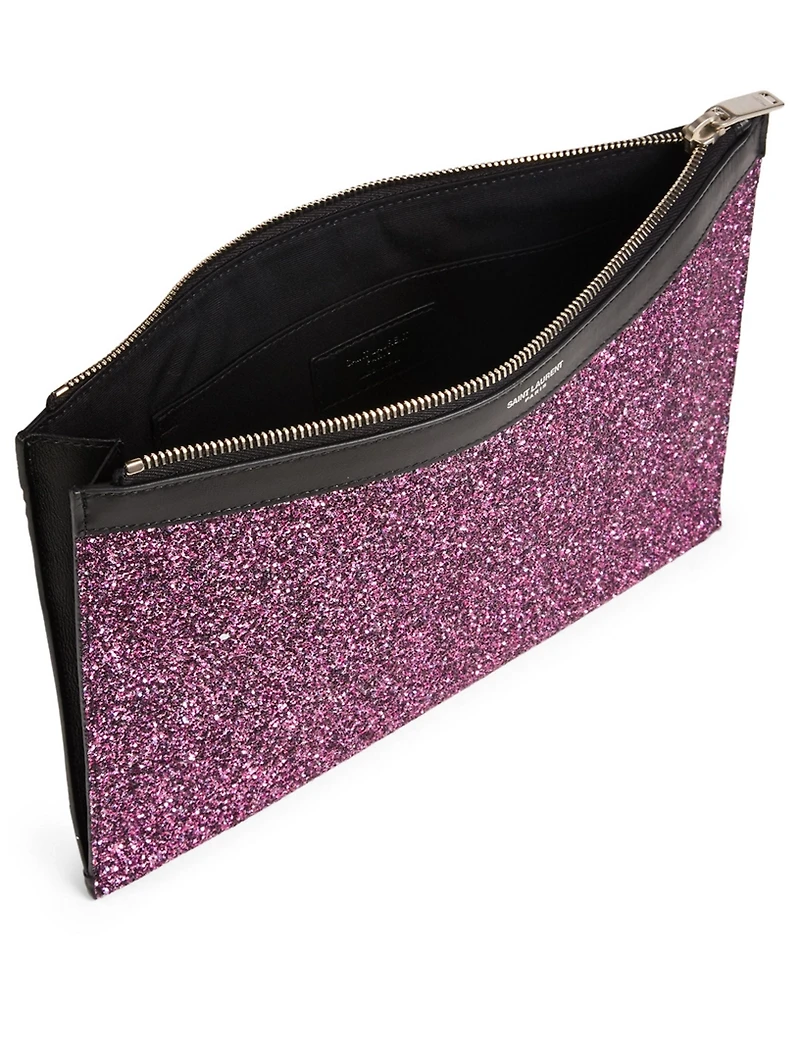 Glitter Leather Mini Tablet Holder