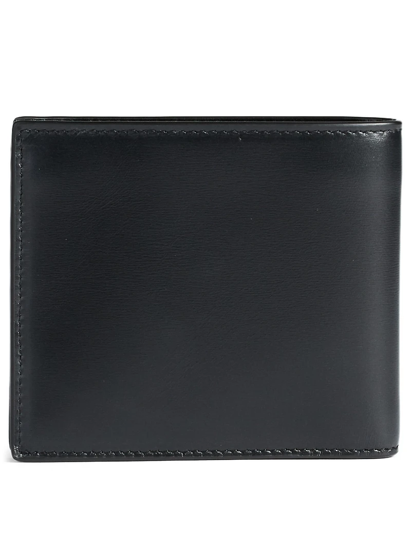 Monogram East/West Leather Bifold Wallet