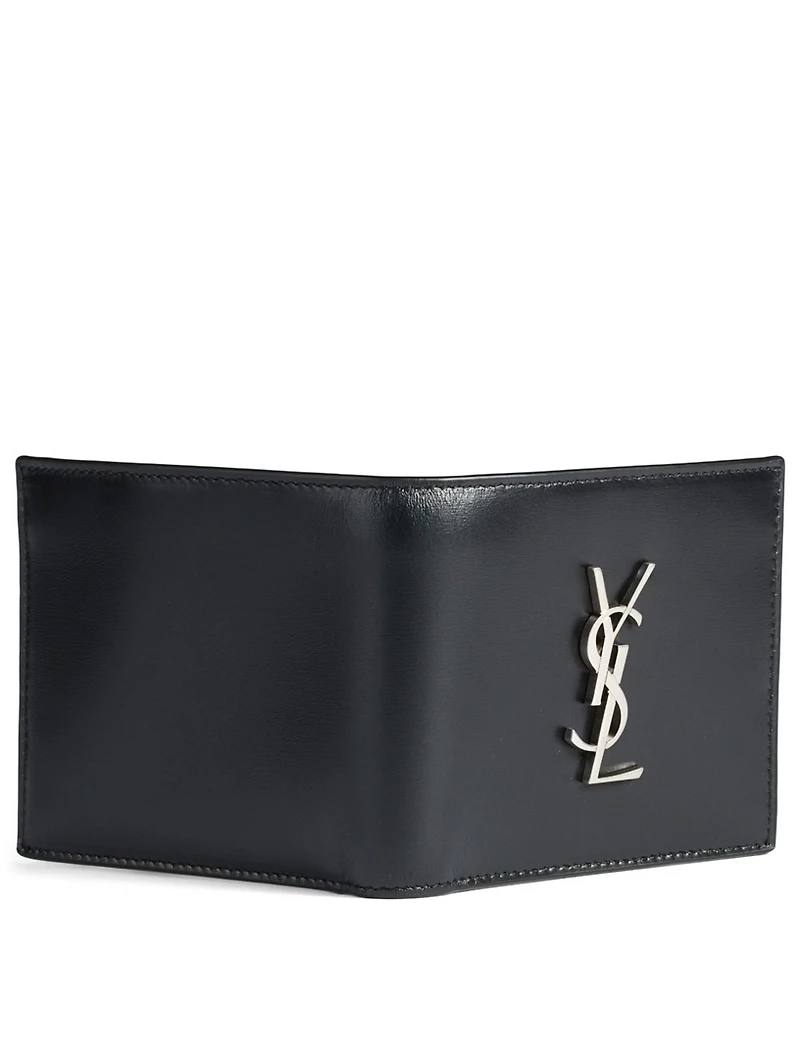 Monogram East/West Leather Bifold Wallet