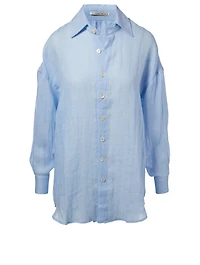 Playa Linen Shirt Dress