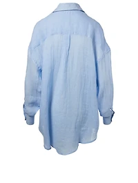 Playa Linen Shirt Dress