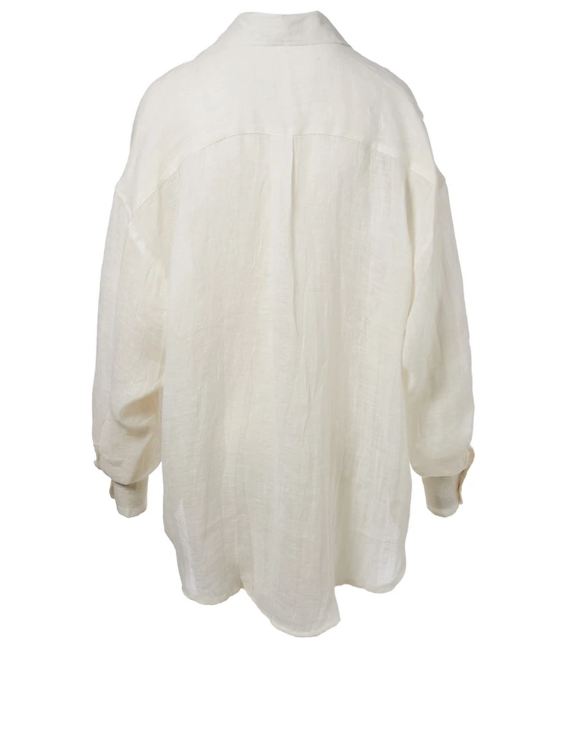 Playa Linen Shirt Dress