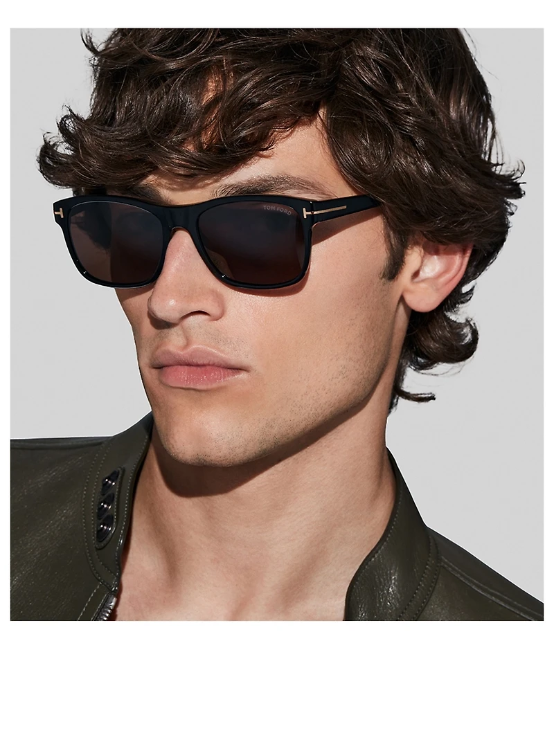 Giulio Rectangular Sunglasses