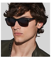 Giulio Rectangular Sunglasses