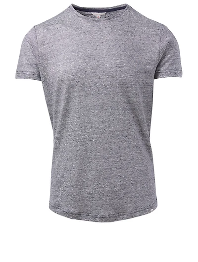 OB-T Tailored-Fit Striped Linen T-Shirt