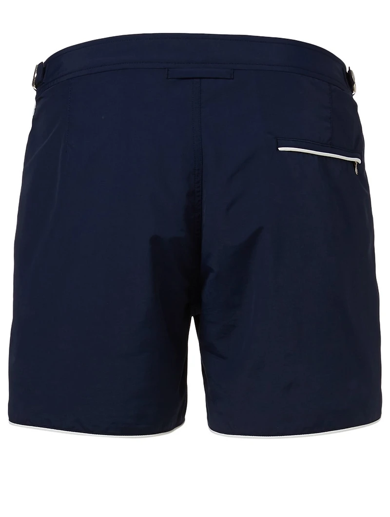 Setter Shorter-Length Swim Shorts With Piping