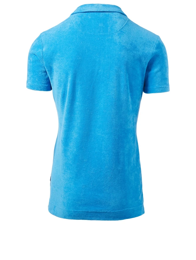 Terry Towelling Resort Polo Shirt