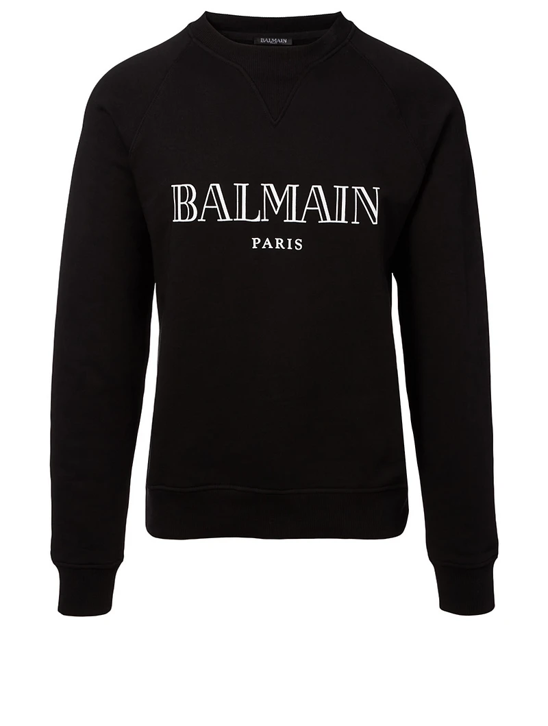Velvet Logo Sweatshirt