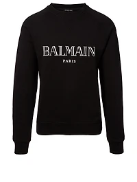 Velvet Logo Sweatshirt