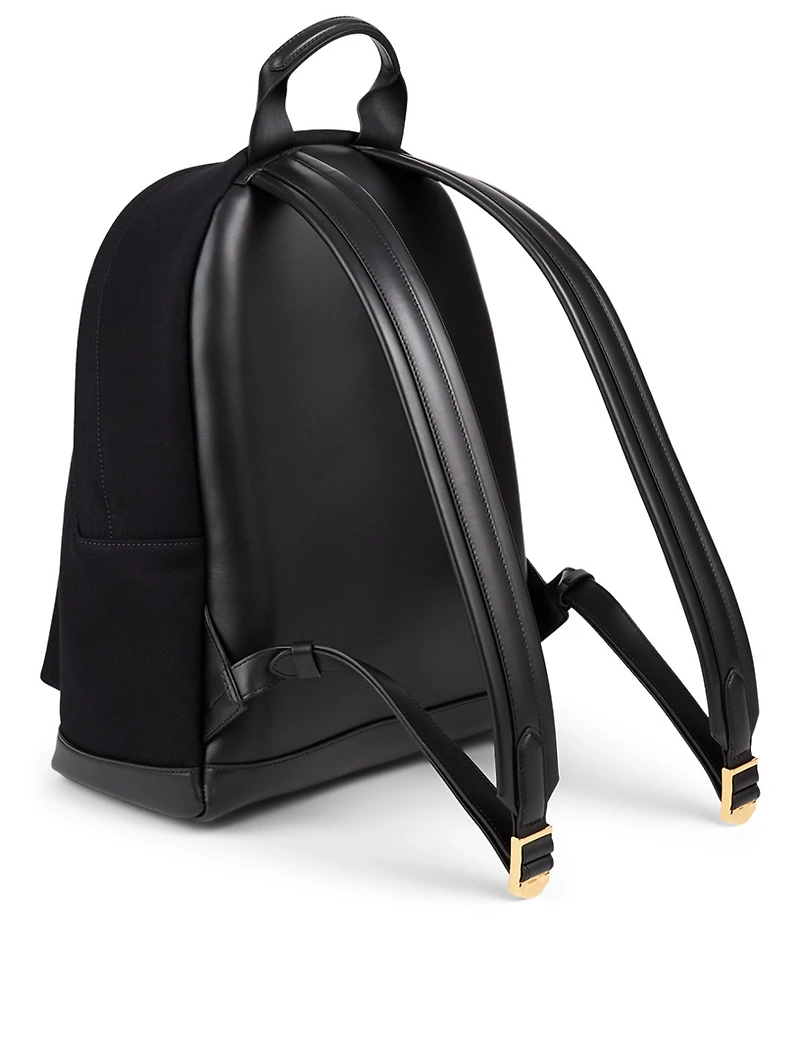 Buckley Canvas And Leather Backpack