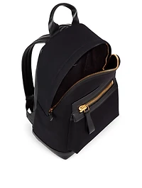 Buckley Canvas And Leather Backpack