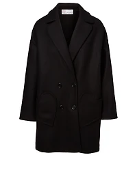 Wool-Blend Heart Coat