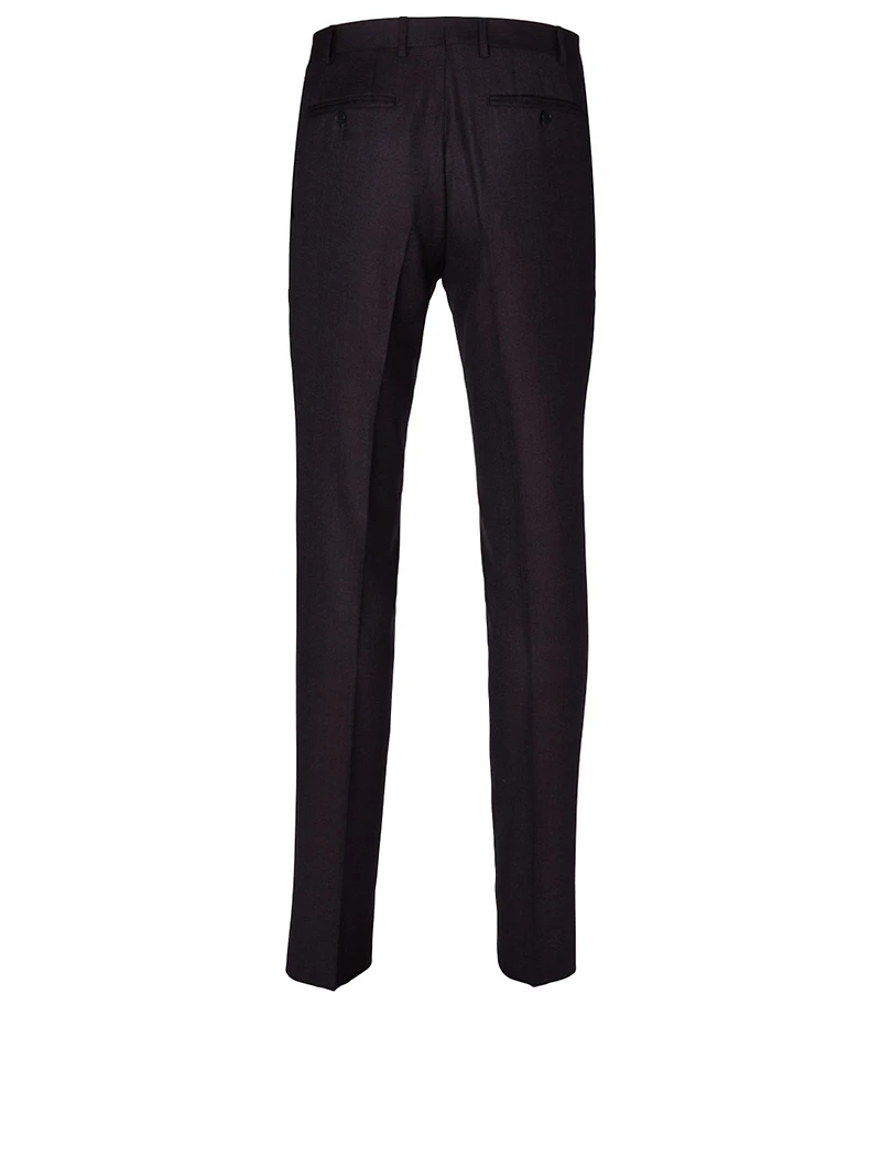 Textured Wool Pants