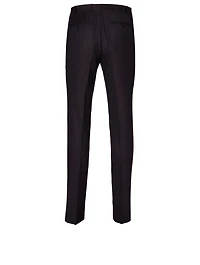 Textured Wool Pants
