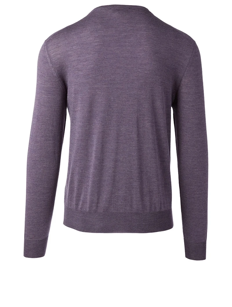 Wool V-Neck Sweater