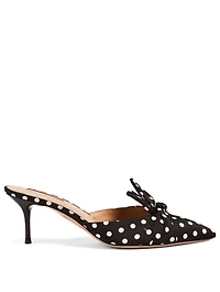 Deneuve 60 Mules Polka Dot
