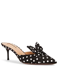 Deneuve 60 Mules Polka Dot