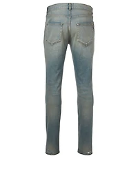 Cotton Stretch Distressed Jeans