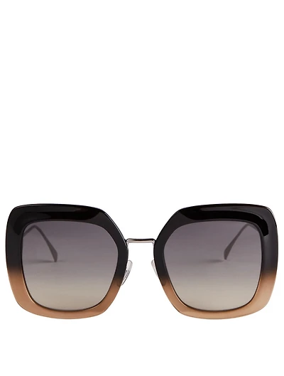 Tropical Shine Square Sunglasses