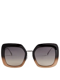 Tropical Shine Square Sunglasses