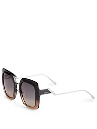 Tropical Shine Square Sunglasses