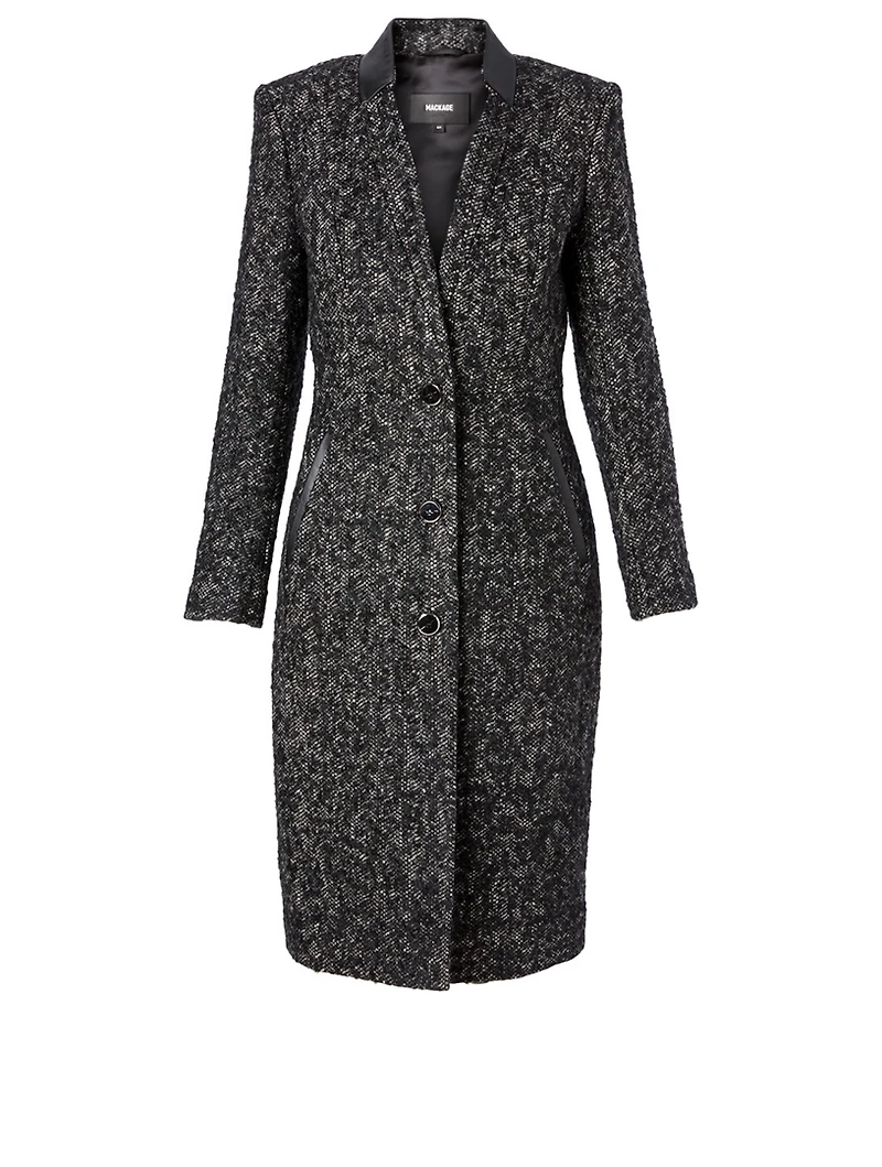 Bianca Wool-Blend Midi Coat