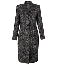 Bianca Wool-Blend Midi Coat