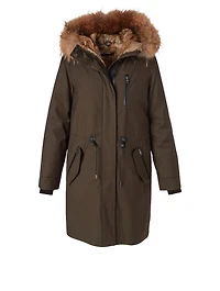 Rena Down Parka With Fur Hood