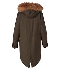 Rena Down Parka With Fur Hood