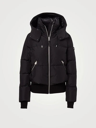 Aubrie Down Bomber Jacket