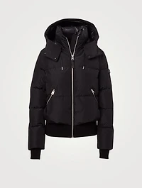 Aubrie Down Bomber Jacket