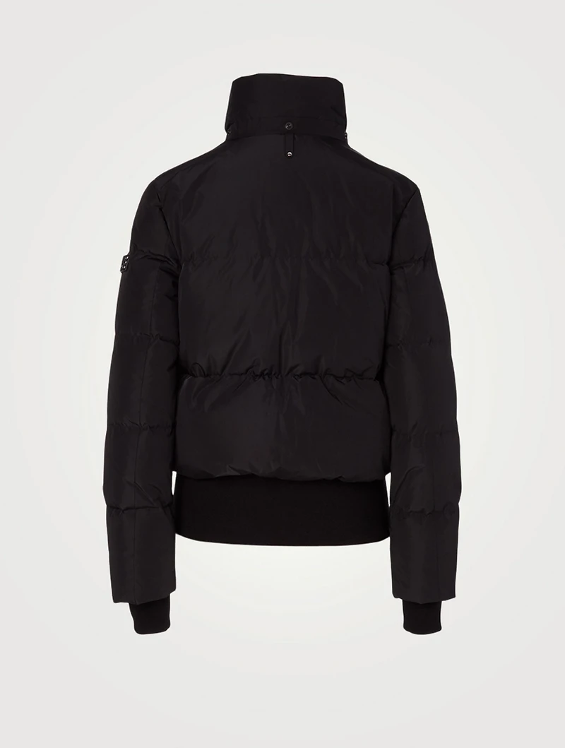 Aubrie Down Bomber Jacket