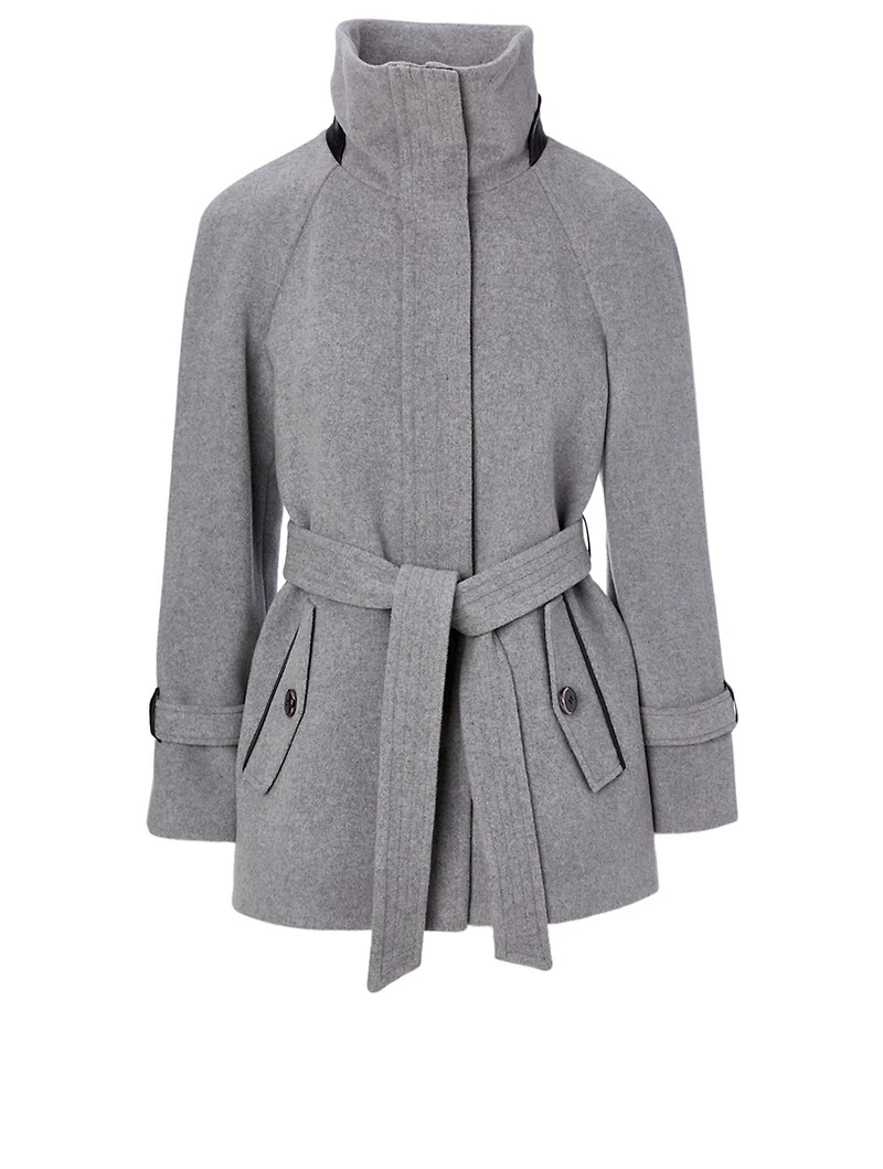 Iva Wool And Cashmere Coat