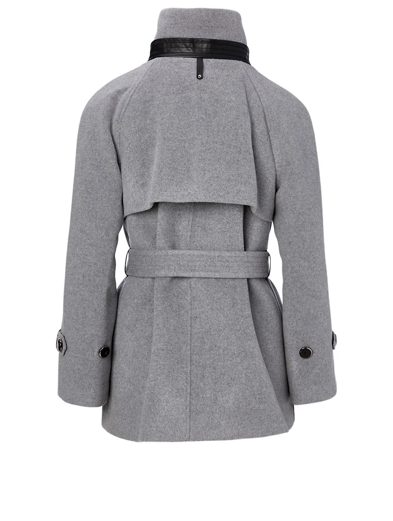 Iva Wool And Cashmere Coat
