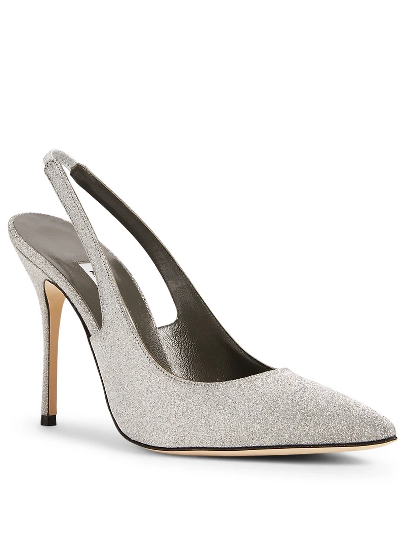 Allura Glitter Slingback Pumps
