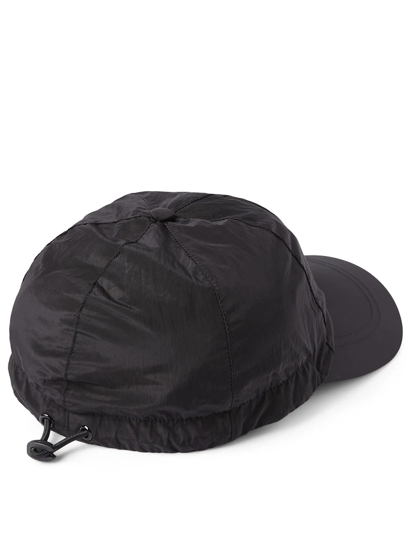 Nylon Logo Baseball Cap