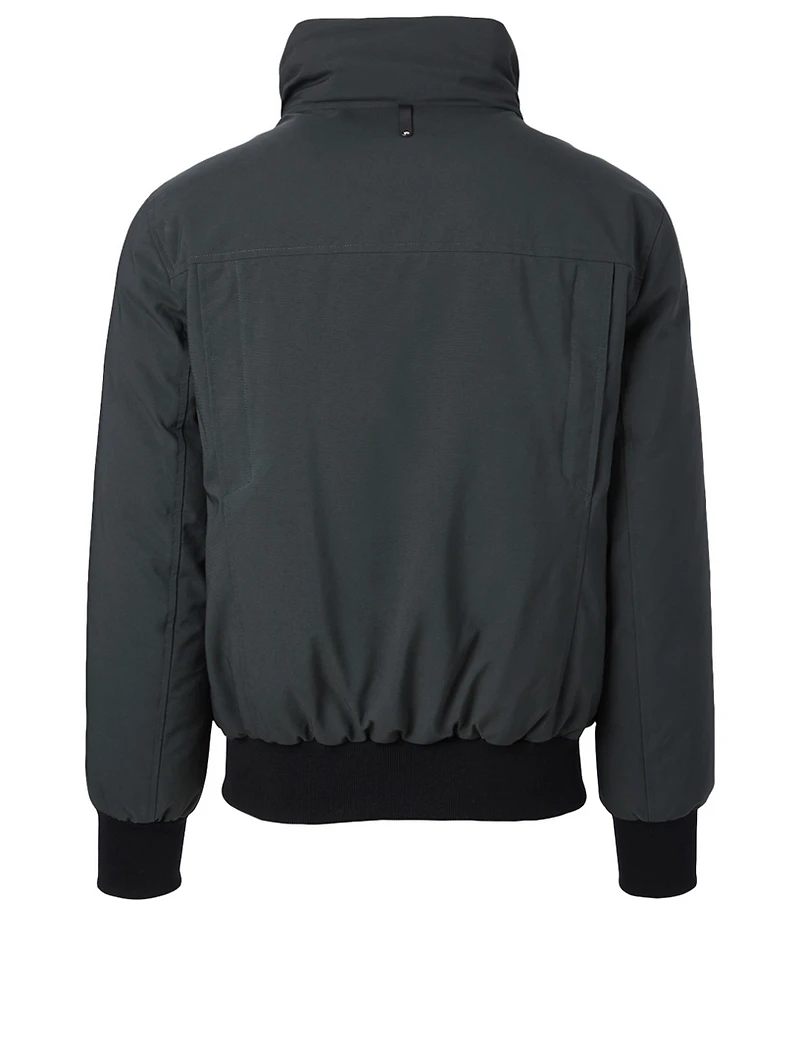 Dixon Down Bomber Jacket With Fur Hood