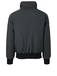 Dixon Down Bomber Jacket With Fur Hood