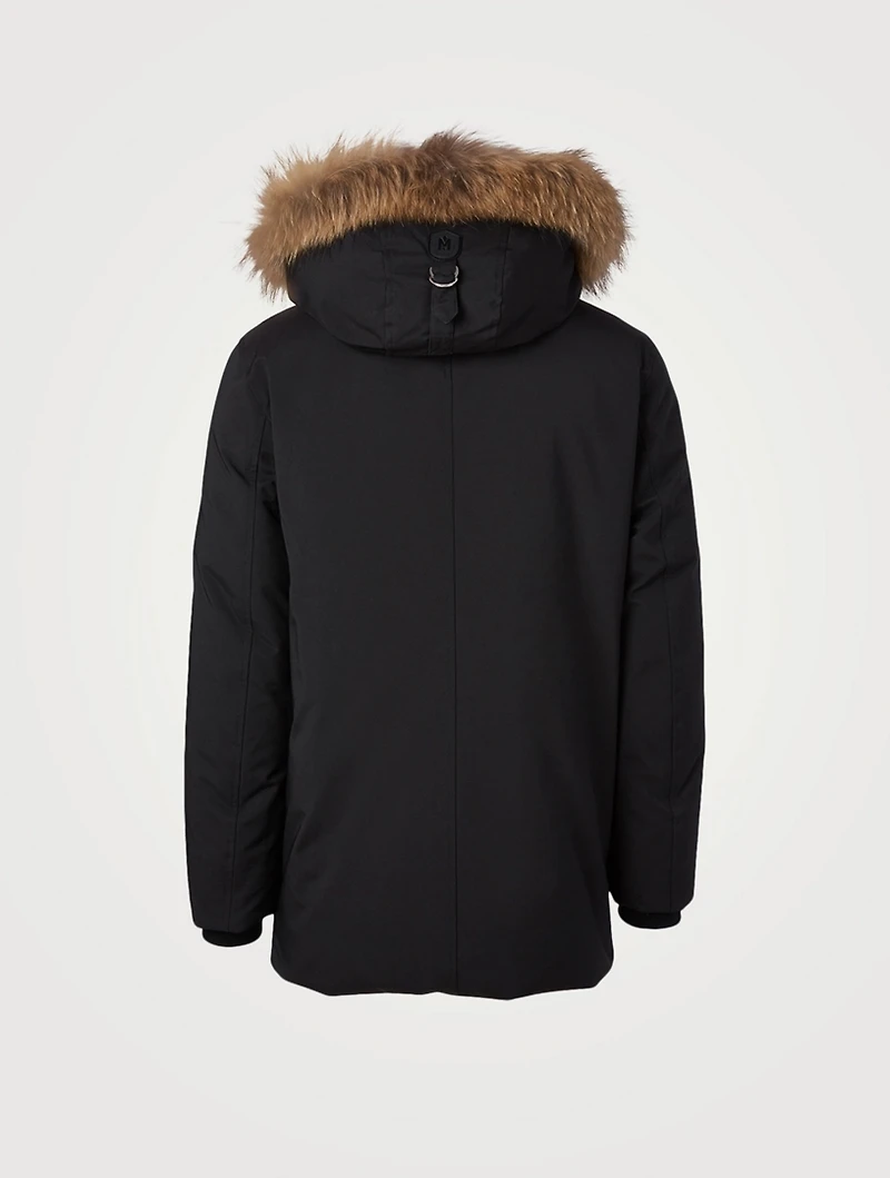 Edward Down Coat With Fur Hood