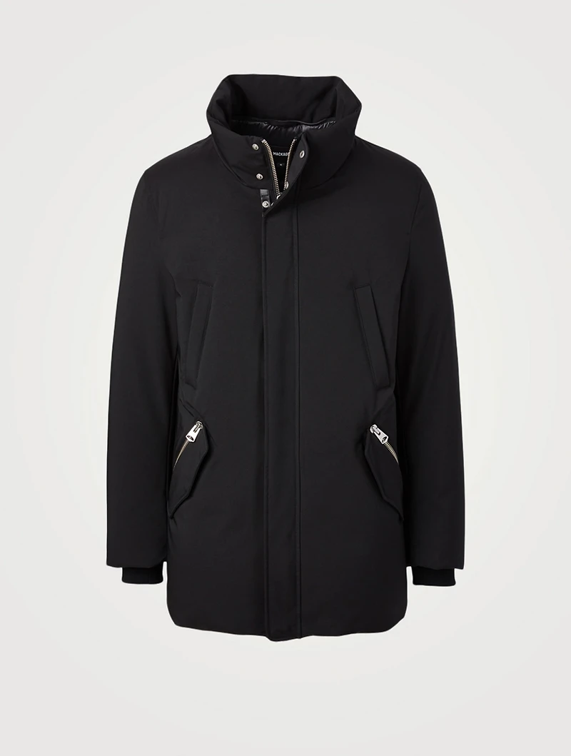 Edward Down Coat With Fur Hood