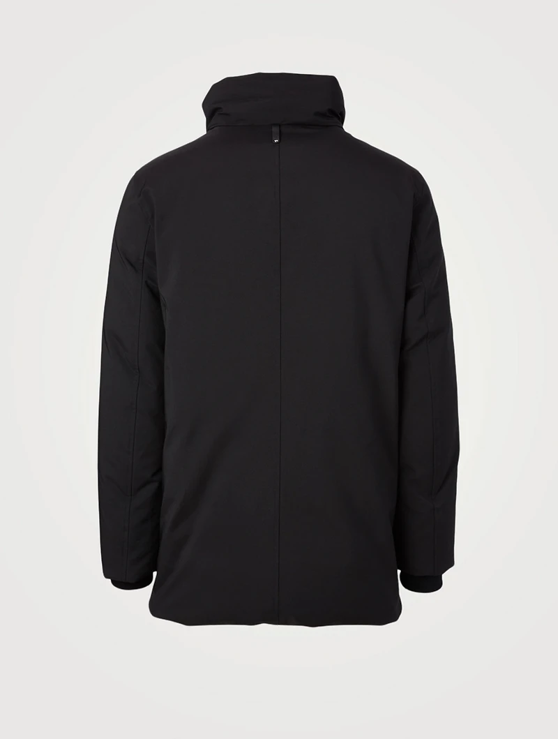 Edward Down Coat With Fur Hood