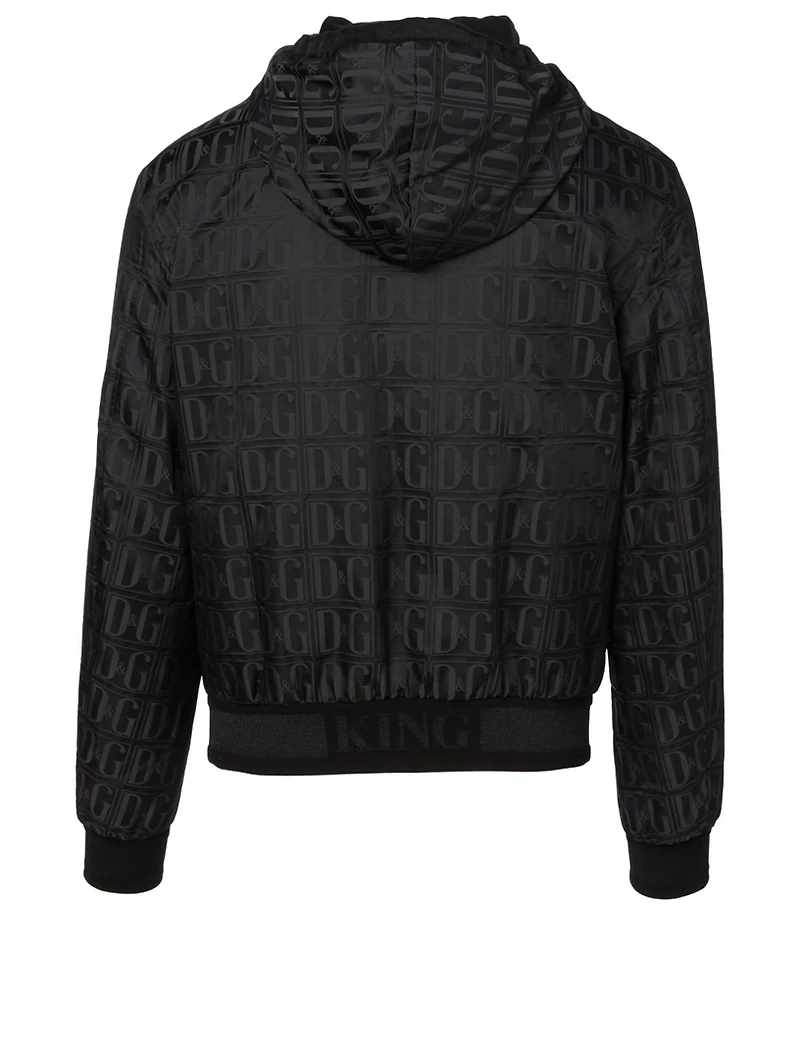 Logo Jacket With Hood