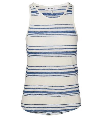 Linen Racer Tank
