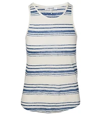 Linen Racer Tank