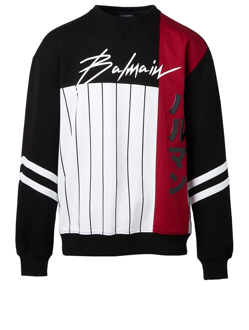 Cotton Logo Sweatshirt